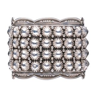Sterling Silver Cuff | Navajo Handmade