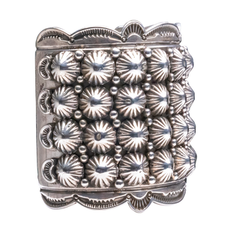 Sterling Silver Cuff | Navajo Handmade