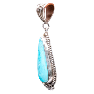 Dry Creek Turquoise Pendant | Navajo Handmade