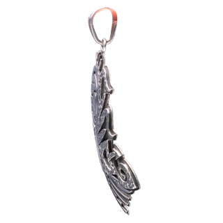 Silver Warrior Pendant | Hopi Handmade