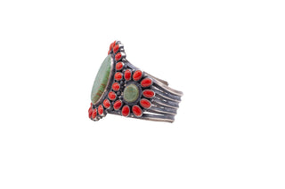 Coral & Royston Turquoise Cuff | Anthony Skeets