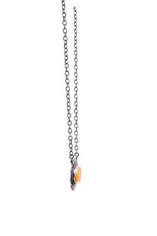 Orange Spiny Oyster Necklace | Philbert Secatero