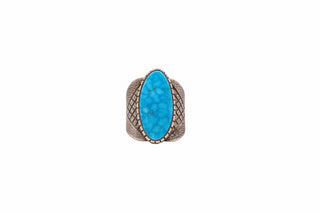 Kingman Turquoise Ring | Joshua Bigaham