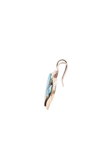 Kingman Turquoise Inlay Heart Pendant | Wilson Begay