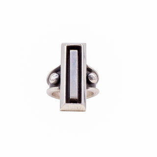 Sterling Silver Overlay Ring | C. Willie